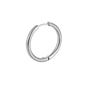 Créoles acier (argent)